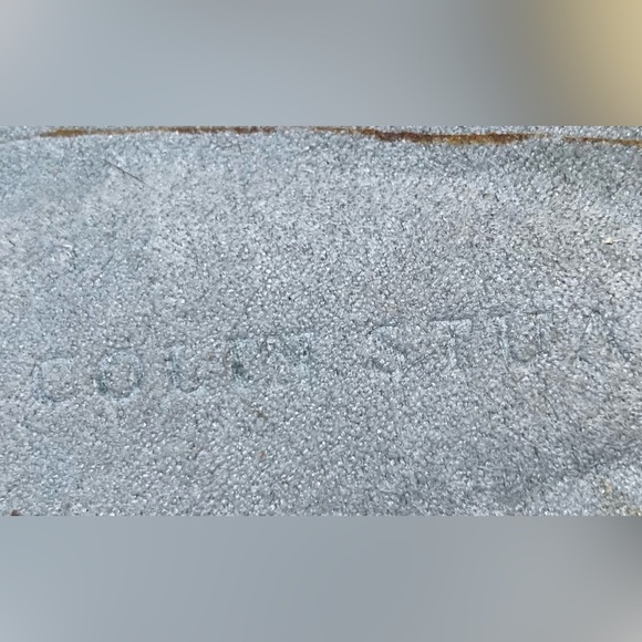 Colin Stuart Women’s Vintage Blue Sequin Wrap Strappy Flip Flop Sandals 7 NWOT - Picture 6 of 9